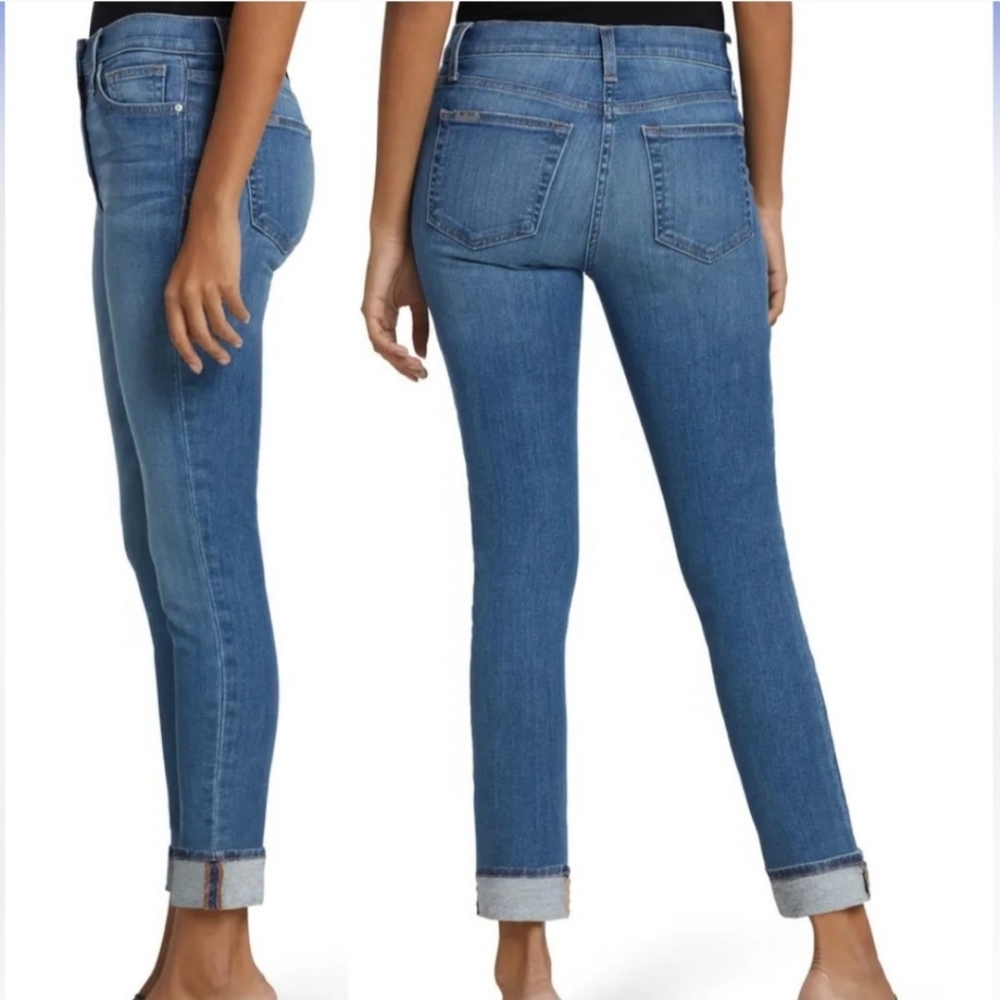 Joe's Jeans The Charlie High Rise Skinny Crop Jeans 28 Waist NEW